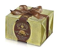 FLAMIGNI, Artisan Italian Panettone Stuffed Gran Gianduia with Greedy Gianduia Cream Glazed with Extra Dark Chocolate and Crunchy Hazelnut Grains, Special Box, 950 gr