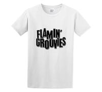 Flamin Groovies T-Shirt Men Casual Tees White L