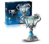 Flaming Cup Building Blocks Set, 1169 PCS STEM Goblet of Fire Building Bricks Kit, Creative Magic Chalice Construction Model Toys, Ideas Gifts for Kids and Adults Home Decor