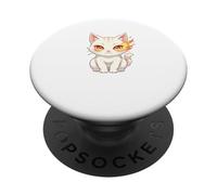 flaming kitten PopSockets Adhesive PopGrip