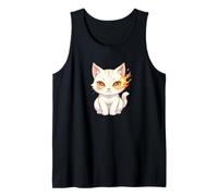 Flaming Kitten Tank Top