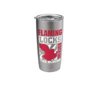 Flaming Locks Rocking Blocks - Red Hair Red Head Redhead Stainless Steel Insulated Tumbler