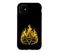 Flaming Pentagram Case for iPhone 11