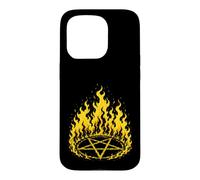 Flaming Pentagram Case for iPhone 15 Pro