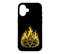 Flaming Pentagram Case for iPhone 16