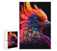 Flaming Phoenix Artwork -5 Jigsaw Puzzle for Adults And Families, 1000 PCS, A Mindful Leisure Activity for Puzzle Lovers, at Home