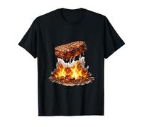 Flaming Steak Ultimate Grill Power Design T-Shirt