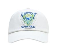 Flaming Tennis Ball Cap- unisex- Casablanca- Hats & Caps- White- ONE SIZE- Accessories ONE SIZE