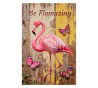 Flamingo 1000 Piece Puzzle for Adults Wild Life Animal Jigsaw Puzzles - Unique Cut Pieces - Great for Relaxing and Mindful Activity - Finished Size 30" x 20"