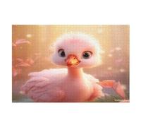 Flamingo 1000 Pieces Wooden Jigsaw Puzzle for Adults Puzzles Brain Exercise Challenge High Difficulty Game for Kids (75×50cm)