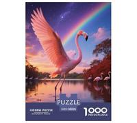 Flamingo 1000pc Puzzle Relaxing Brain Game For Adults Mindfulness Bird Perfect Giftable Puzzle 38x26cm/1000pcs