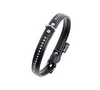 FLAMINGO ALP Monte Carlo Dog Collar 21 cm 11 mm Black