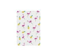 Flamingo And Pineapple Printing 10 Pcs Car Air Freshener Fragrant Sheets,Car Hanging Accessories With Strings For Decor