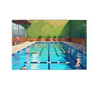 Flamingo and Swimming Pool Jigsaw Puzzles1000 Piece Educational Intellectual Wooden Puzzles, Fun Puzzles, Stress Relieving Puzzles