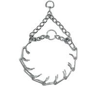 FLAMINGO Anti-Pull Collar Mondo Silver For Dog M 26/38CM