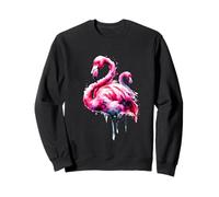 Flamingo Art - Tropical Flamingo Lover Sweatshirt