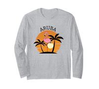 Flamingo Aruba Long Sleeve T-Shirt
