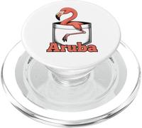 Flamingo Aruba Souvenir/Aruba PopSockets PopGrip for MagSafe