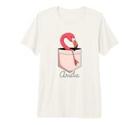 Flamingo Aruba Souvenir/Aruba Premium T-Shirt