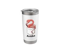 Flamingo Aruba Souvenir/Aruba Stainless Steel Insulated Tumbler