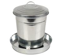 Flamingo Automatic Feeder Hedwig Zinc Plated for Animals Mass 26x26x28 CM Metal