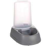 Flamingo Automatic Pet Feeder and Water Dispenser - 2.5L - Grey - Non-slip Base, Easy to Clean - For Cats and Dogs