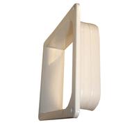 Flamingo Back Plate Cat Door 4-Way Large For Cats White 50Mm Waterproof
