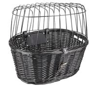 Flamingo Bicycle Basket for Dog Black 46, 5x37, 5x40, 5cm Click System 12kg