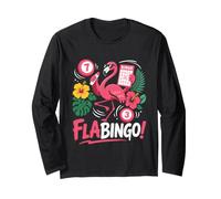 Flamingo Bingo Lover Flamingo Bingo Mama Long Sleeve T-Shirt