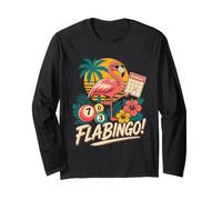 Flamingo Bingo Lover Flamingo Bingo Mama Long Sleeve T-Shirt