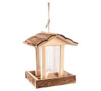 Flamingo Bird Feeder Wood 18X17.5X20.5 Cm For Hanging Jaro Garden Outdoor