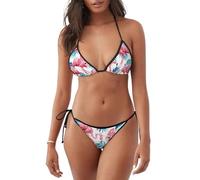 Flamingo Bird Green Plant Leaf Print Comfortable Women Two-Piece Swimsuit Casual Beachwear Summer Outdoor Water Activity