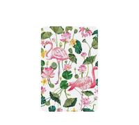 Flamingo Bird Round Leaves Printing 10 Pieces Air Freshener Car Hanging Cards Air Freshener Sheets With Rope For Cars Home