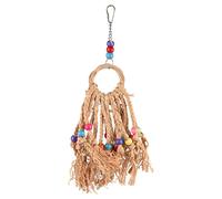 Flamingo Bird Toy Duma Ring 39 Cm With Colorful Beads For Birds