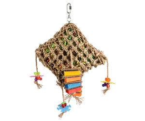 Flamingo Bird Toy Papyr Square Net 45 Cm For Birds
