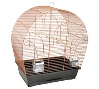 Flamingo Budgerigar Cage Saga 51X28X55 CM Copper, Removable, With Accessories