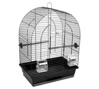 Flamingo Budgie Cage Klara 1 Black 39X25X53 Cm Removable And Cleanable