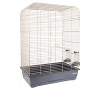 Flamingo Budgie Cage Marja Metal Taupe 54X34X75Cm Removable For Budgies