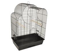 Flamingo Budgie Cage Wammer 1 Black 54x34x75 Cm, Removable & Washable