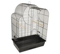 Flamingo Budgie Cage Wammer 1 Black 54x34x75 Cm, Removable & Washable