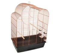 Flamingo Budgie Cage Wammer 1 Copper 54X34X75Cm With Accessories, Metal
