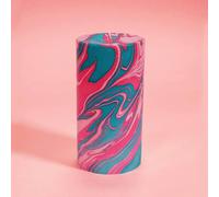 Flamingo Candles I Got You Babe Marble Pillar Candle In Baby Pink Baby Pink One Size