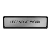 Flamingo Candles Legend at Work Desk Sign, Funny Office Gift, Secret Santa Gift