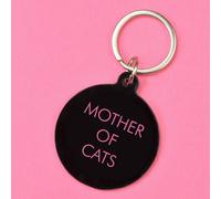 Flamingo Candles Mother Of Cats Keyring In Green Green One Size