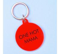 Flamingo Candles One Hot Mama Keyring in Purple