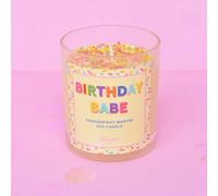 Flamingo Candles Passionfruit Martini Birthday Babe Sprinkle Candle In Yellow Yellow