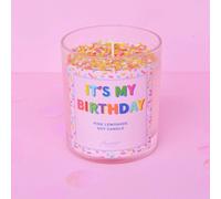 Flamingo Candles Pink Lemonade It's My Birthday Sprinkle Candle In Baby Pink Baby Pink One Size