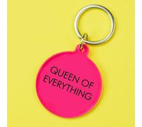 Flamingo Candles Queen of Everything Keyring in Pink Flamingo Candles Pink