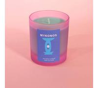 Flamingo Candles Sea Spray & Cedar Mykonos Vacay Candle In Pink Pink