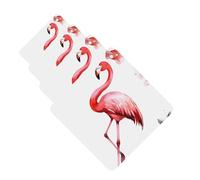 Flamingo Car Air Freshener Cards for Women Men 4 Pack Cute Car Accessories Long Lasting Scent Car Diffuser Hanging Auto Aromatherapy Tablets Car Fresheners Gifts